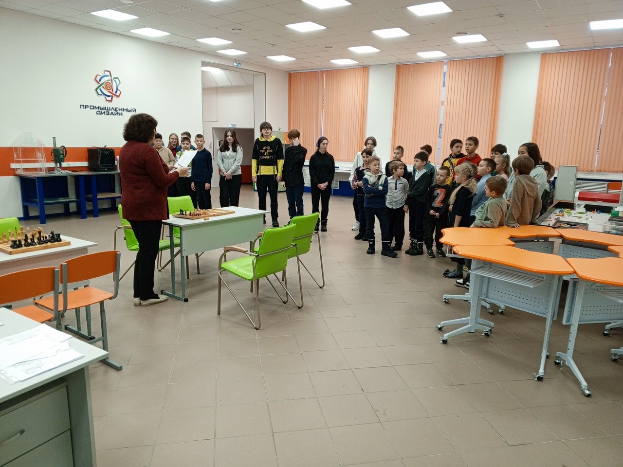 Первенство по шахматам среди школьников..